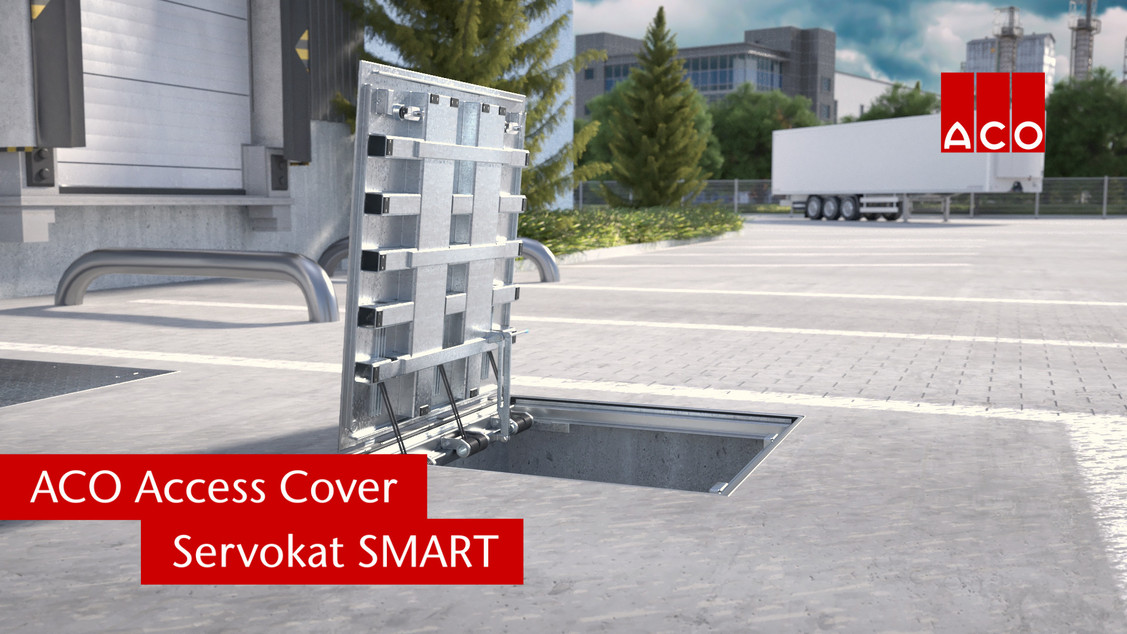 ACO Access Covers Servokat SMART Installation