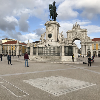 Square Of Commerce Lisbon